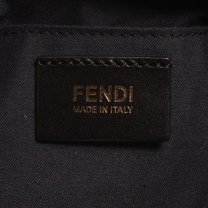 Fendi Vitello Small Messenger Bag Amarena 6 of 9