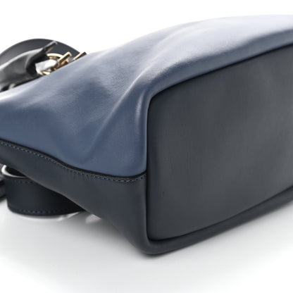 Chloe Smooth Calfskin Mini Baylee Tote Street Blue Navy 7 of 8