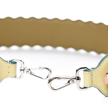 Fendi Calfskin Lambskin Rosebud Studded Strap You Multicolor 4 of 7