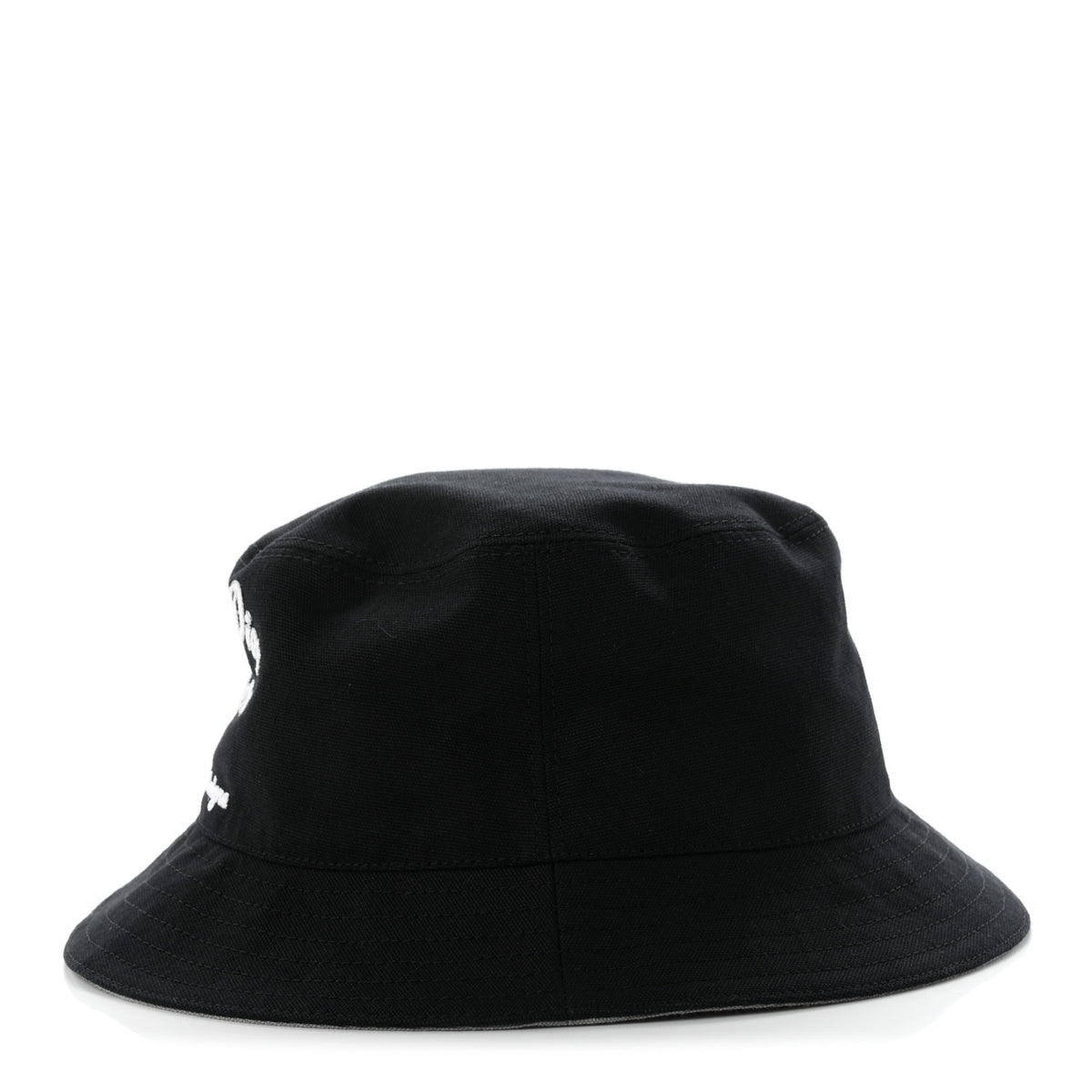 Cotton Woven Atelier Bob Bucket Hat S Blue