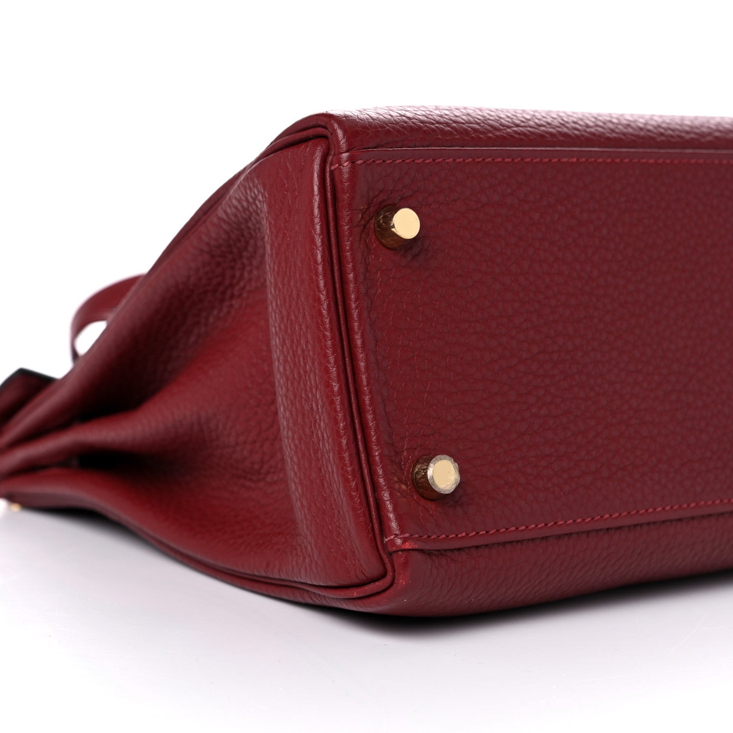 Hermes Togo Kelly Retourne 32 Rouge H 8 of 13