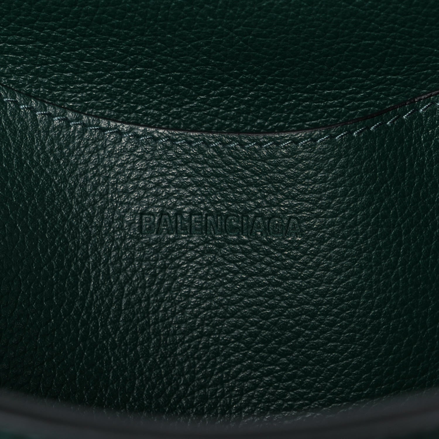 Balenciaga Grained Calfskin Neo Classic Matte Black Hardware S City Forest Green 6 of 12