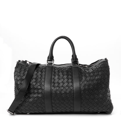 Bottega Veneta Nappa Intrecciato Duffle Bag Black 1 of 13