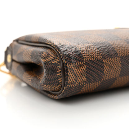 Louis Vuitton Damier Ebene Eva Clutch 9 of 10