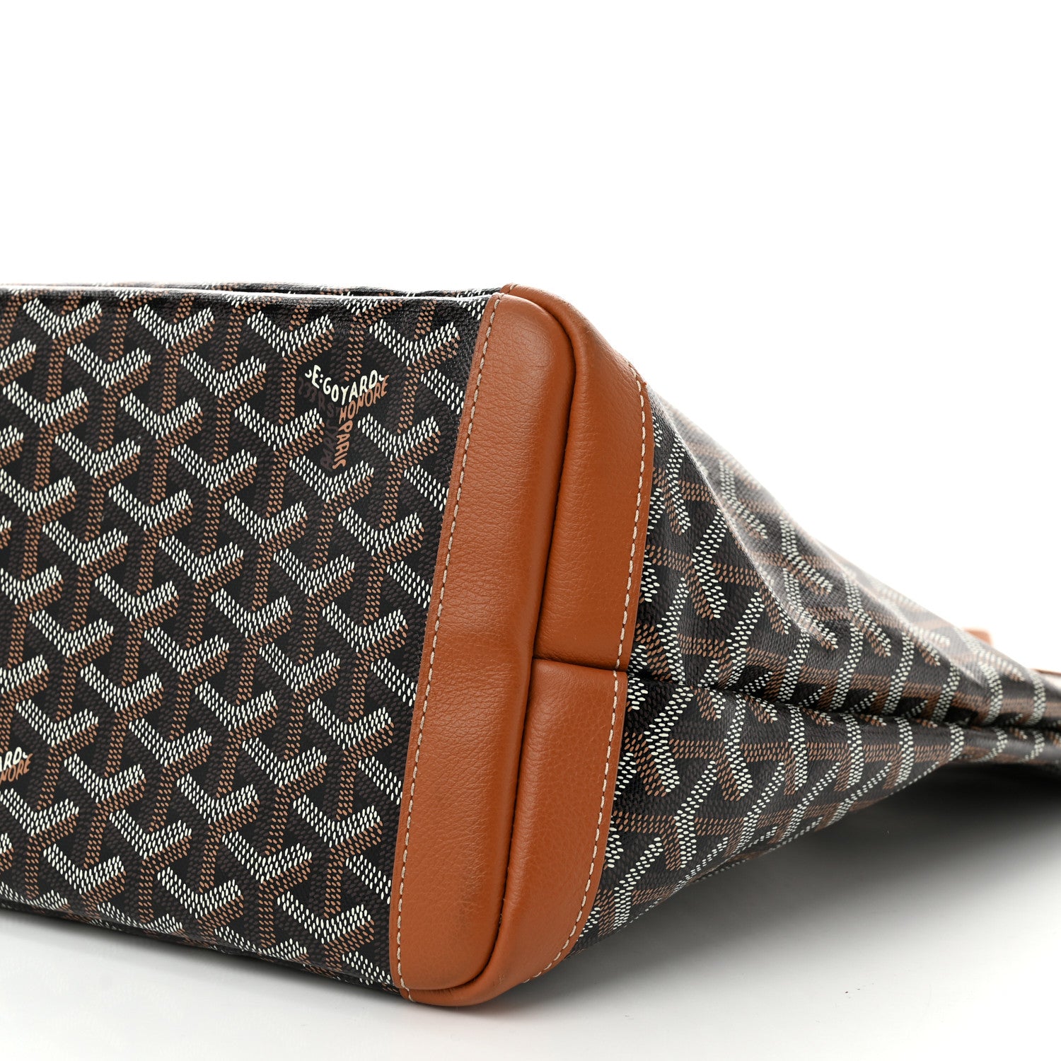 Goyard Goyardine Artois MM Black Gold 9 of 12