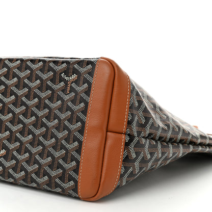 Goyard Goyardine Artois MM Black Gold 9 of 12