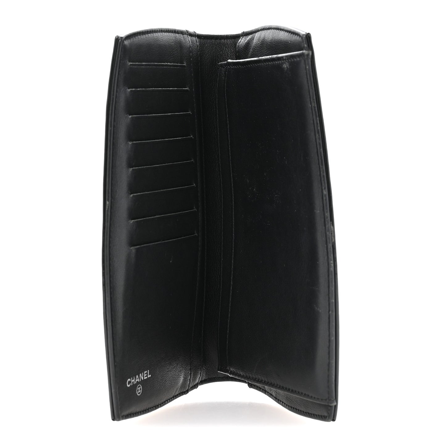 Patent CC Trousse Maquil Yen Wallet Black