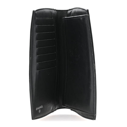 Chanel Patent CC Trousse Maquil Yen Wallet Black 5 of 9