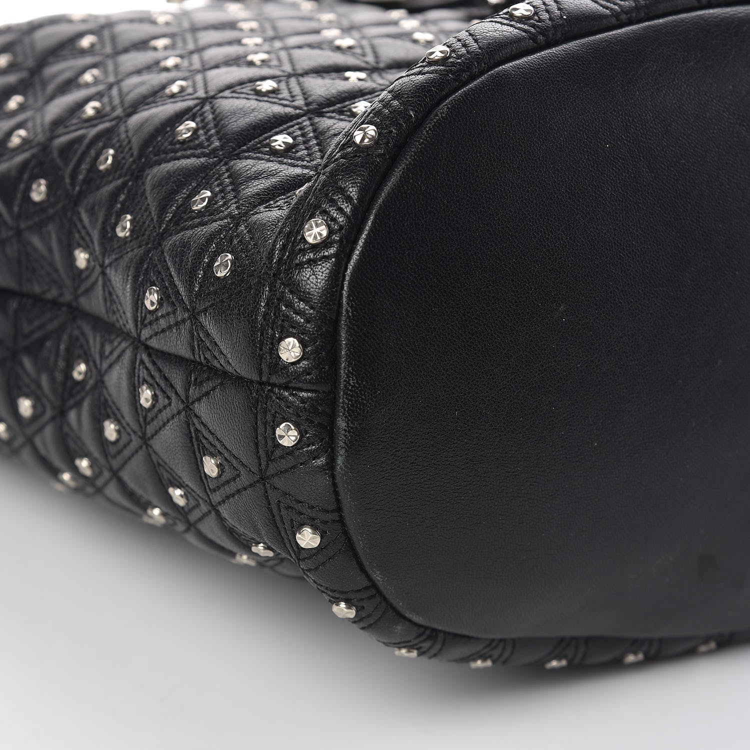 Versace Nappa Studded Vanitas Tote 8 of 10