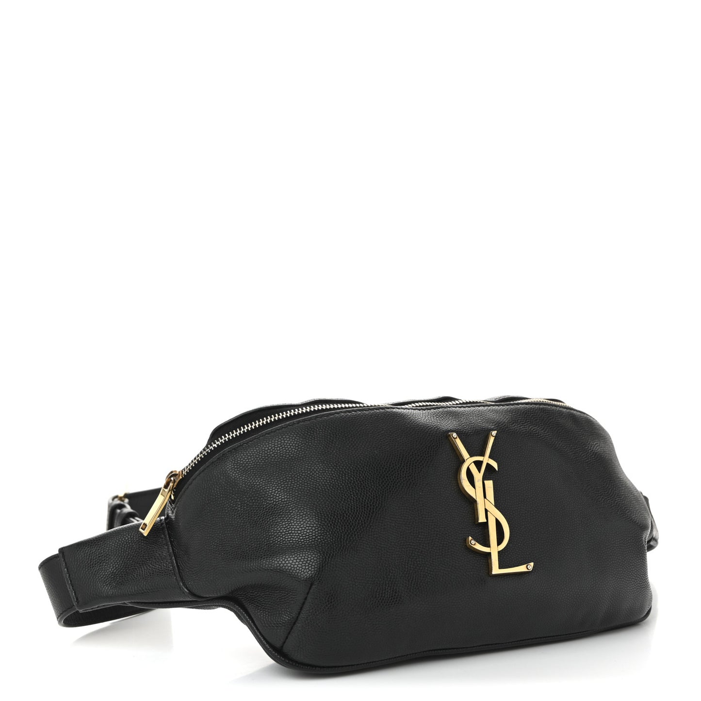 Grain De Poudre Monogram Belt Bag Black