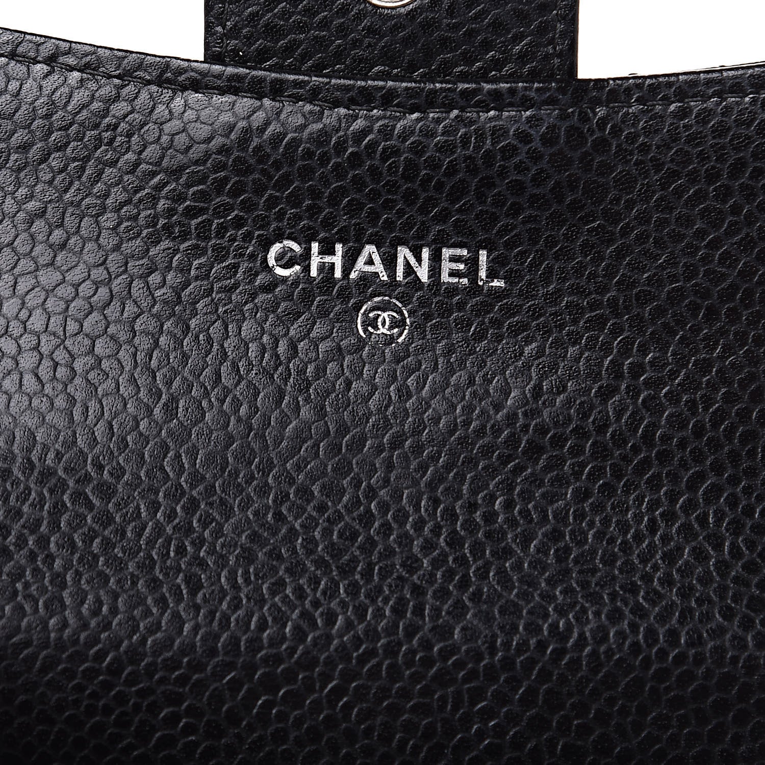 Chanel Caviar Quilted Flap Card Holder Black 6 of 9