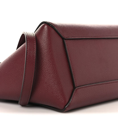 Celine Grained Calfskin Micro Belt Bag Plum 8 of 9