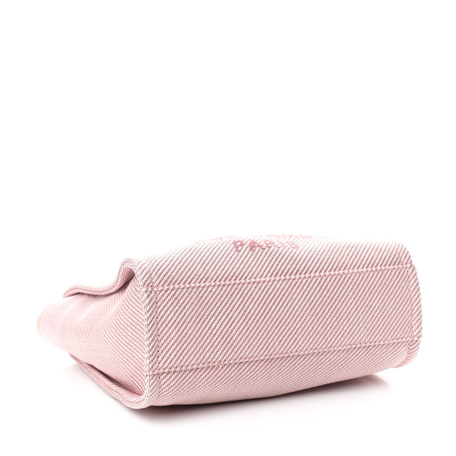 Chanel Mixed Fibers Calfskin Mini Deauville Tote Rose Pink 4 of 10