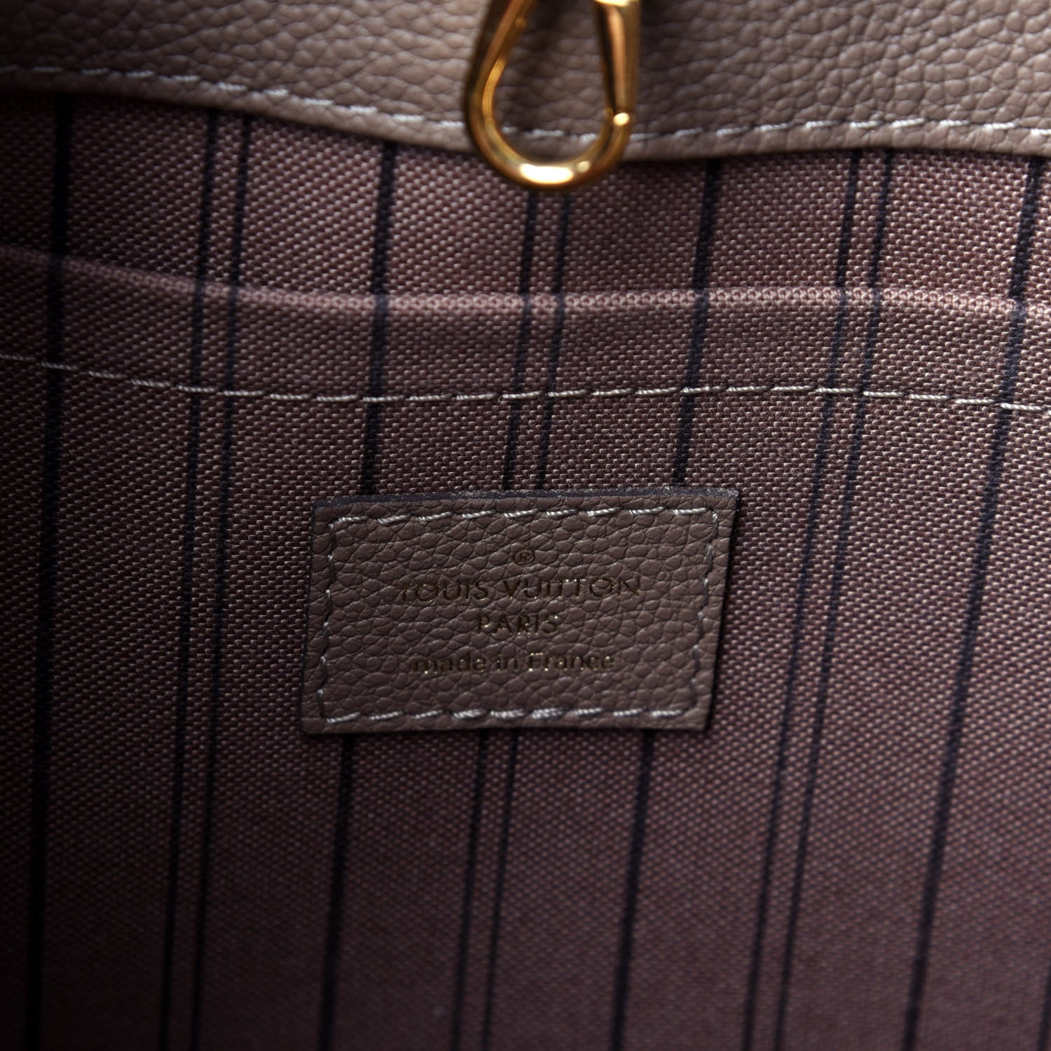 Louis Vuitton Empreinte Montaigne MM Taupe Glace 7 of 12