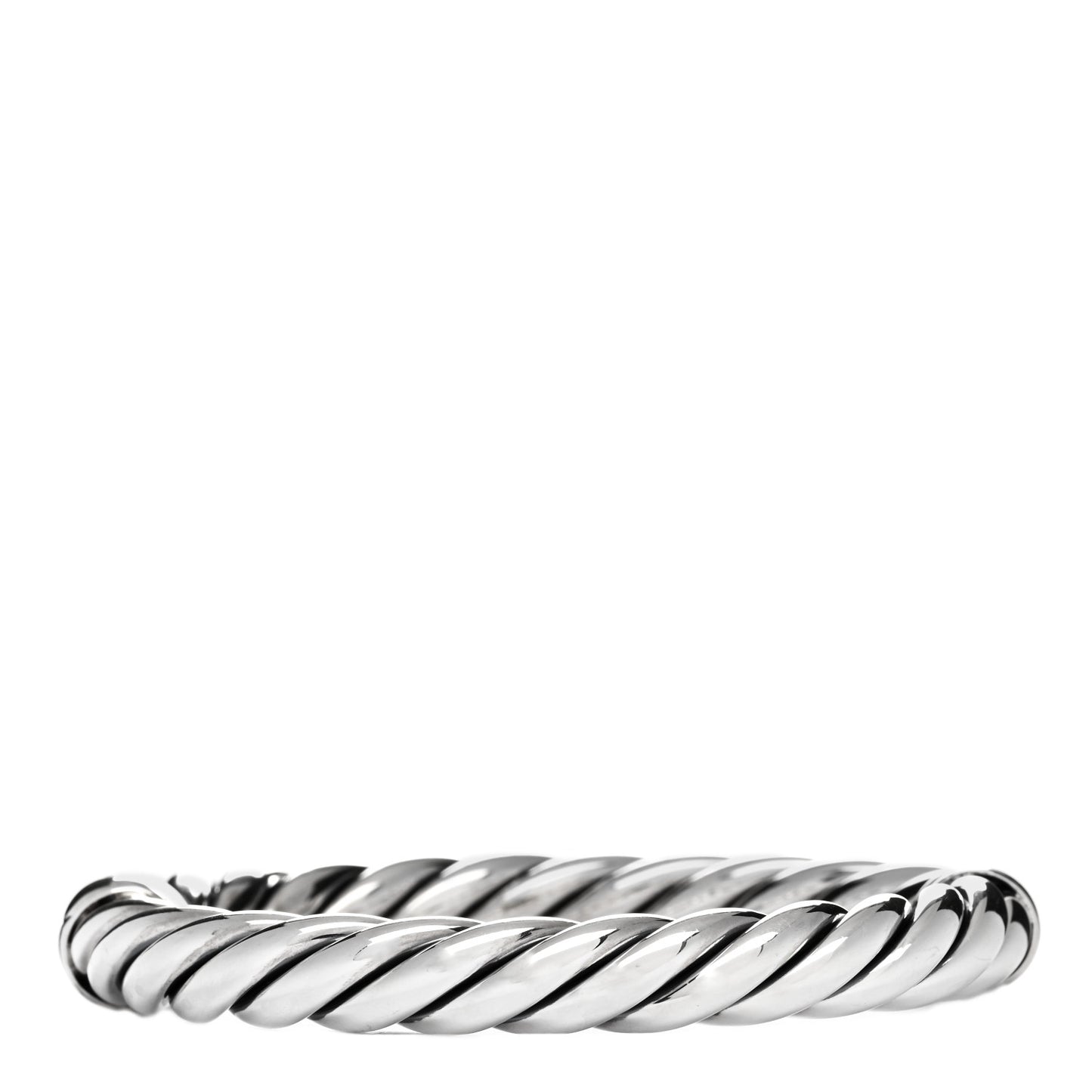 Sterling Silver Metro Hinged Bangle Bracelet