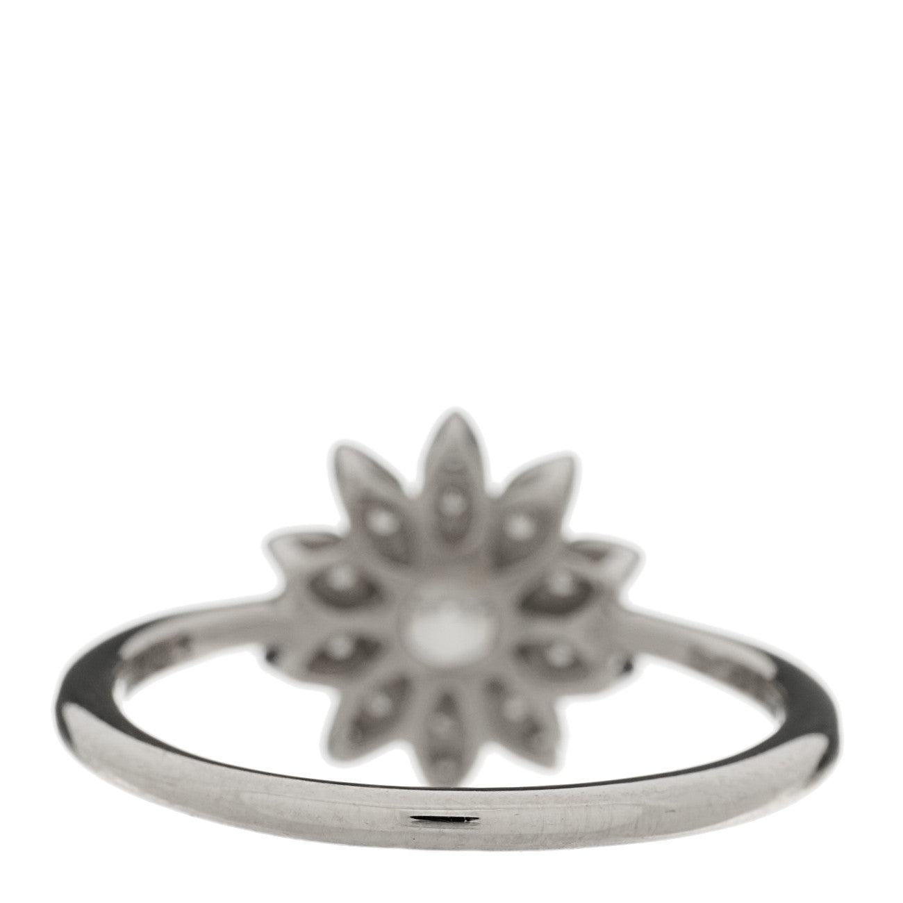 Tiffany Platinum Diamond Enchant Garden Flower Ring 48 4.5 3 of 4