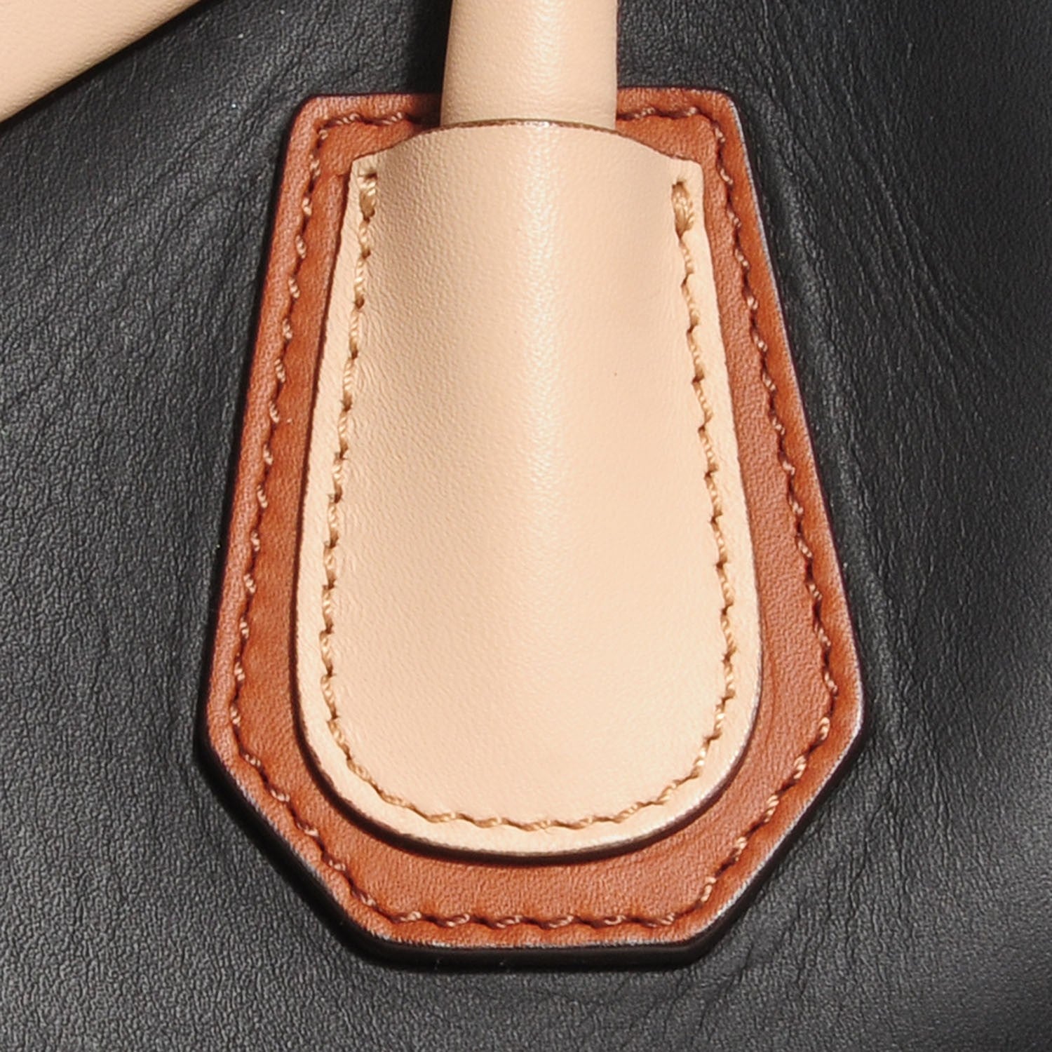 Givenchy Calfskin Small Scuba Tri-Color Antigona Black Nude Brown 10 of 13