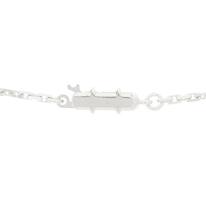 Cartier 18K White Gold Diamond LOVE Paved Necklace 4 of 5
