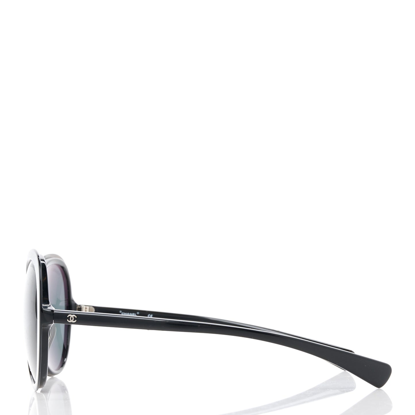 CC Oval Sunglasses A71227 Black