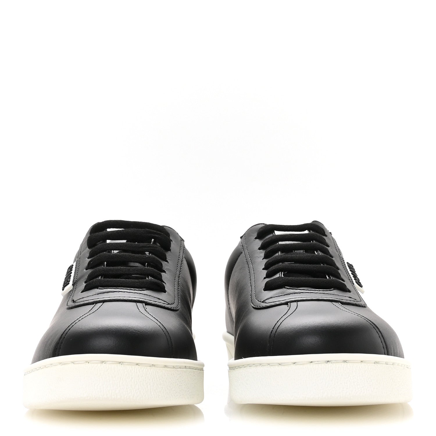Chanel Calfskin CC Womens Sneakers 40.5 Black 3 of 9