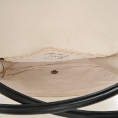 Chanel Quilted Lambskin Medium Hula Hoop Flap Ivory 5 of 7