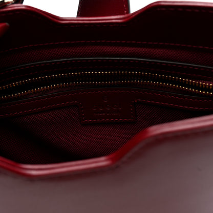 Gucci Tritone Calfskin Web Mini Ophidia Bucket Bag Ancora Red 6 of 10