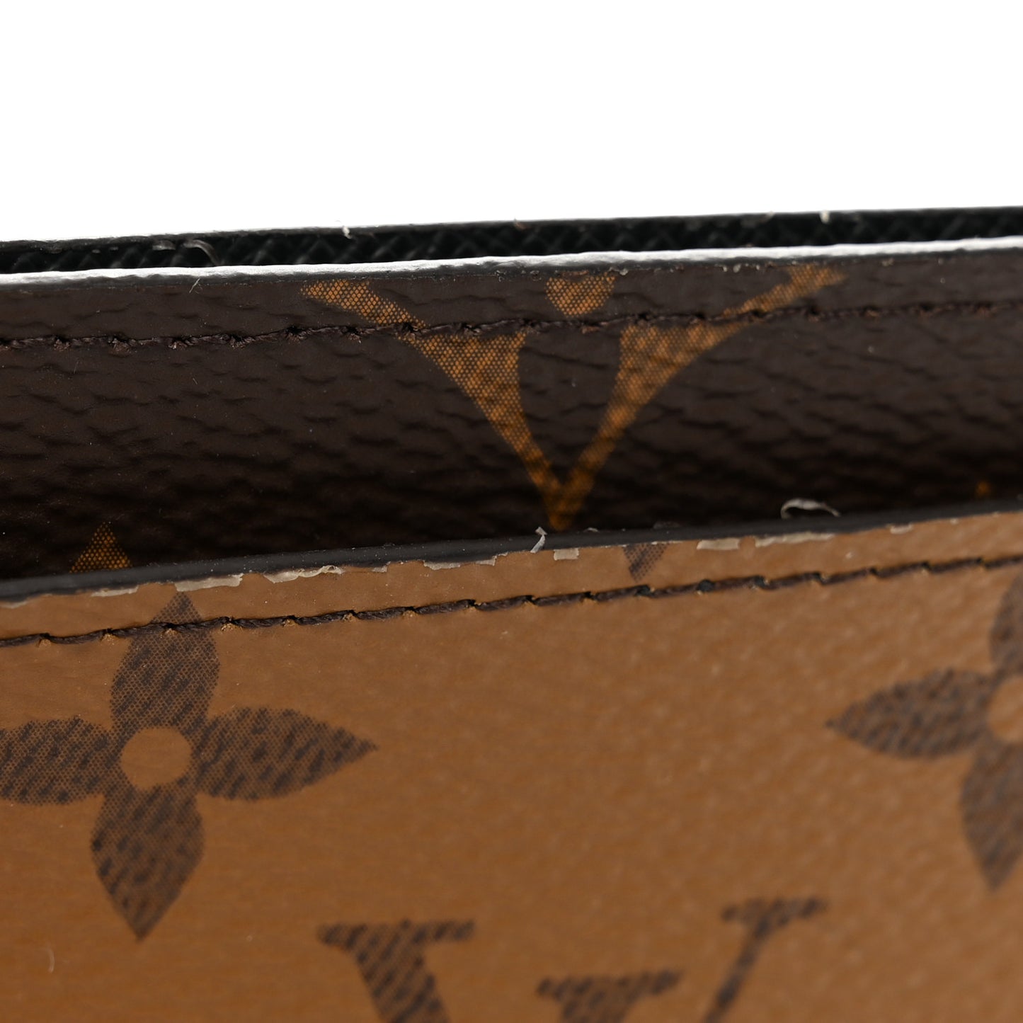 Reverse Monogram Card Holder