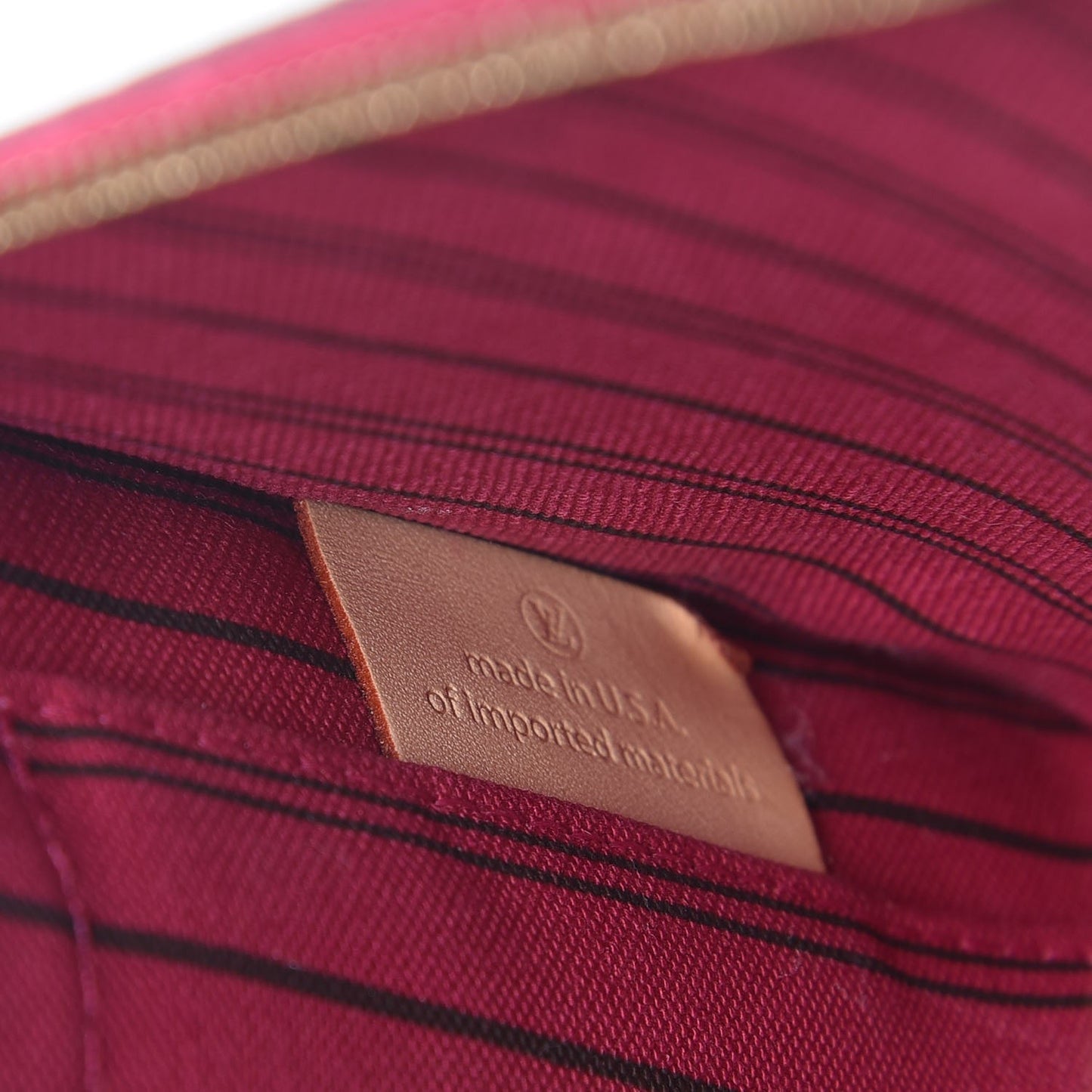 Monogram Neverfull MM GM Pochette Pivoine