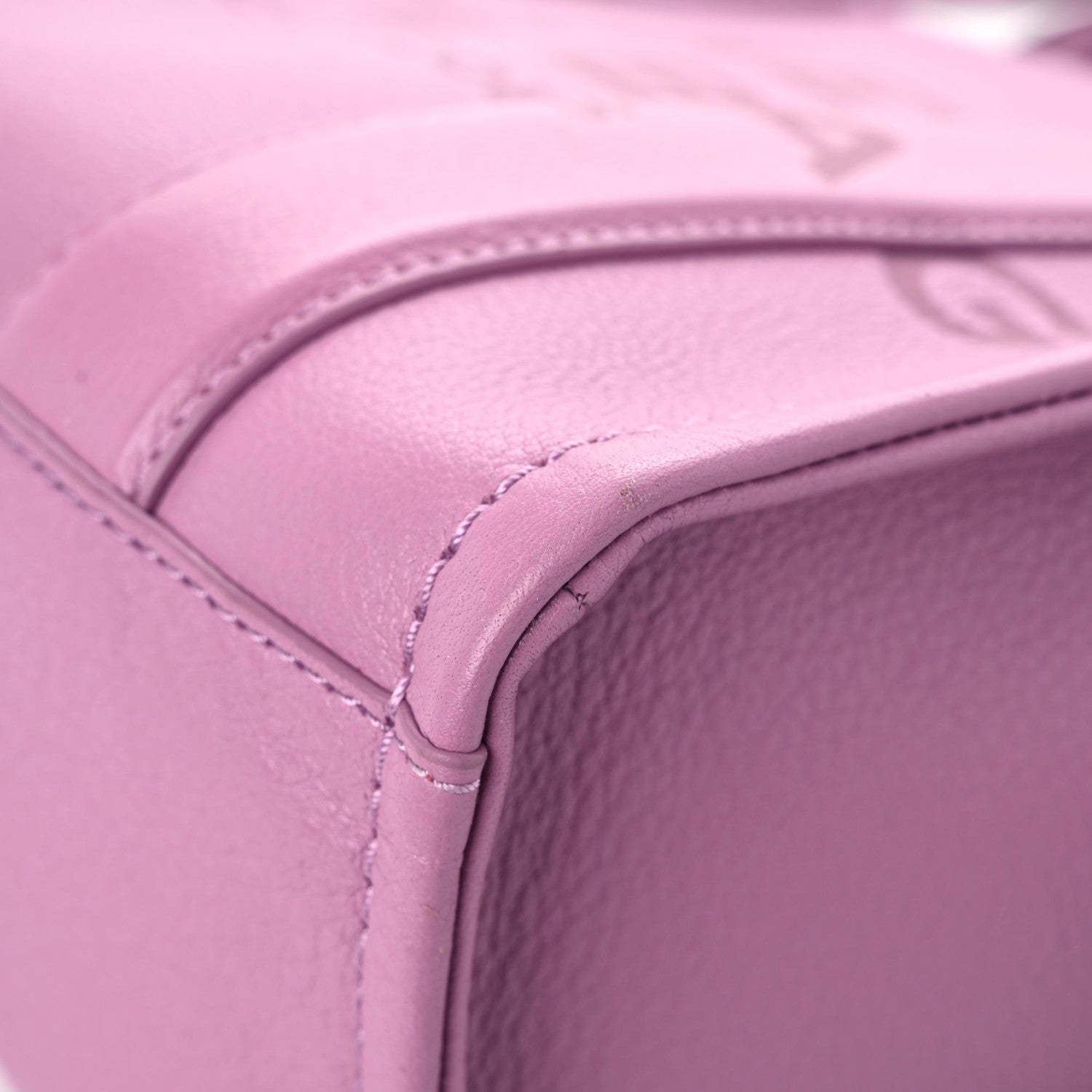 Marc Jacobs Grained Calfskin Small The Tote Bag Orchid Haze 9 of 13