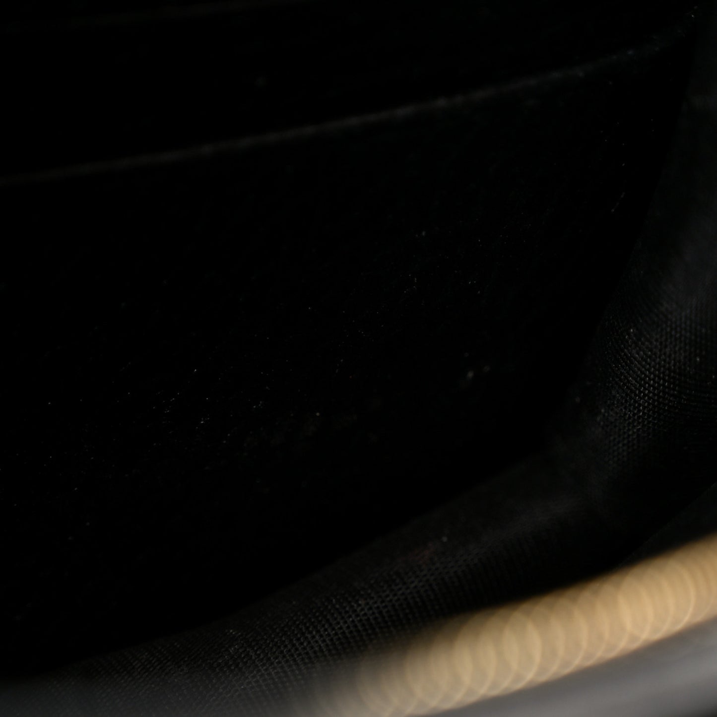 Calfskin Mini GG Marmont Chain Wallet Black