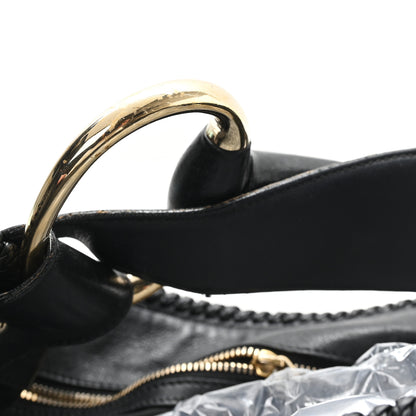 Gucci Calfskin Large Horsebit Chain Hobo Black 12 of 12
