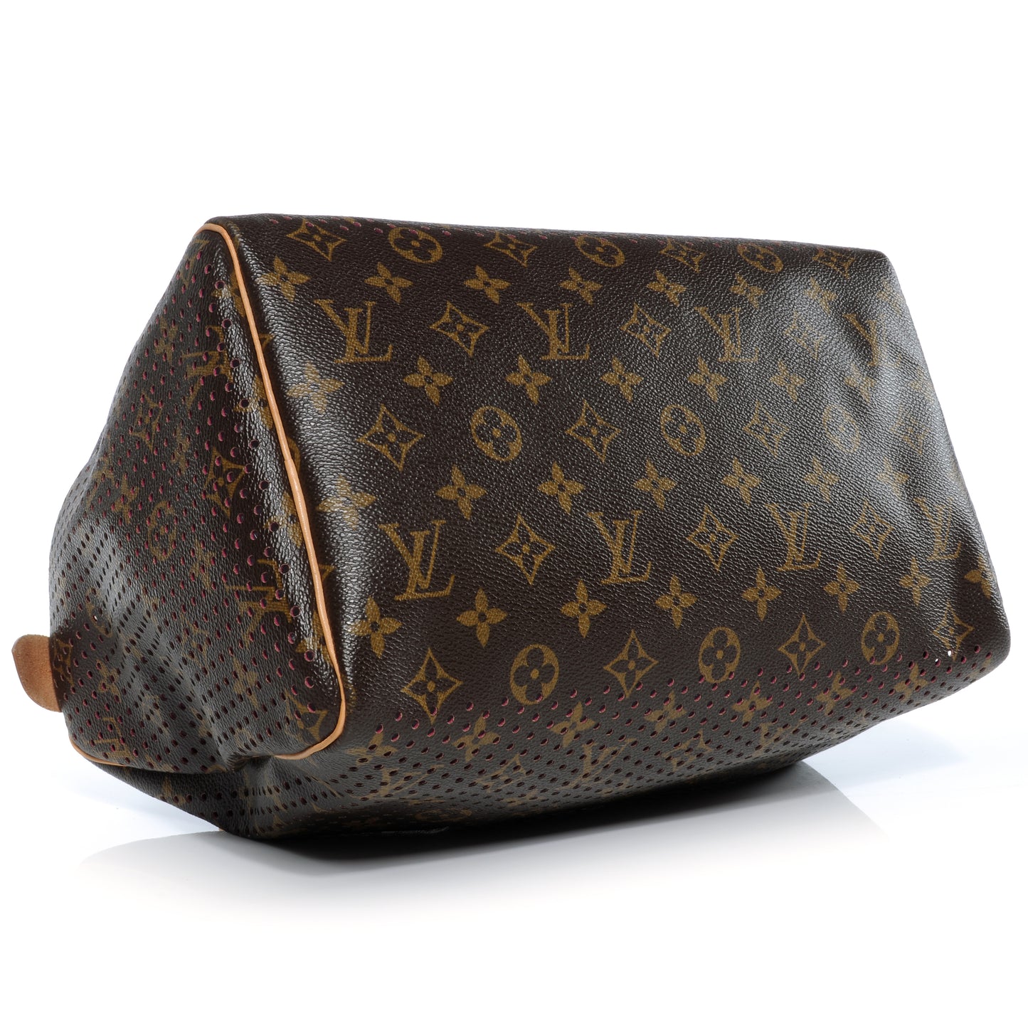Monogram Perforated Speedy 30 Fuchsia