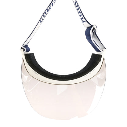 Christian Dior Mirrored DiorClub1 Sun Visor Silver Silver 7 of 11