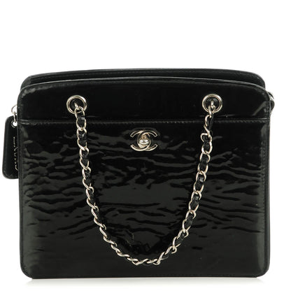 Chanel Patent Tote Bag Black 1 of 8