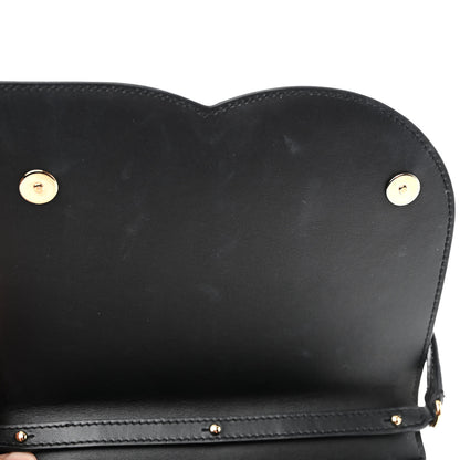 Dolce & Gabbana Calfskin DG Logo Flap Crossbody Bag Black 10 of 11