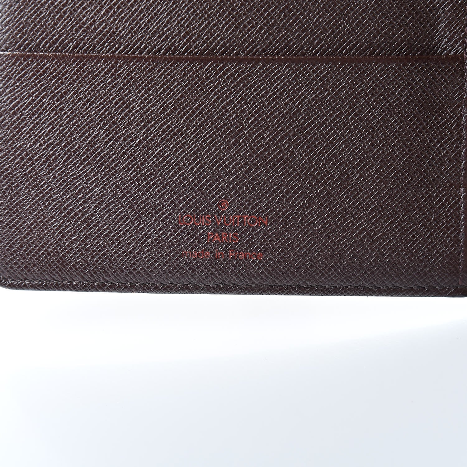 Louis Vuitton Damier Ebene Medium Ring Agenda Cover 6 of 10