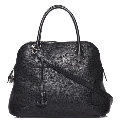Hermes Taurillon Clemence Bolide 31 Black 1 of 26