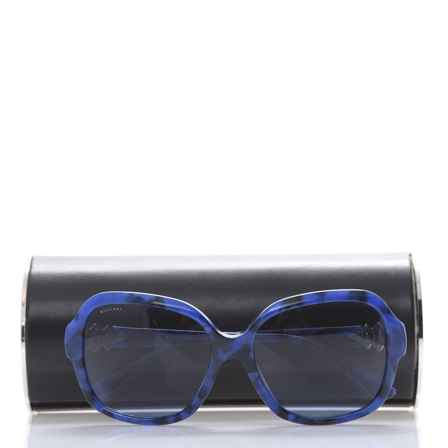 Bulgari Oversized Sunglasses 8124-B Blue 8 of 8