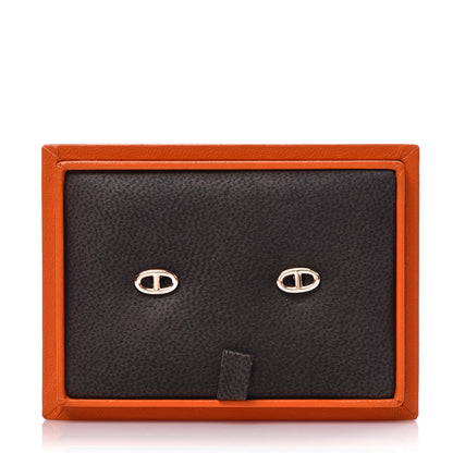 Hermes 18K Rose Gold TPM Farandole Stud Earrings 5 of 5