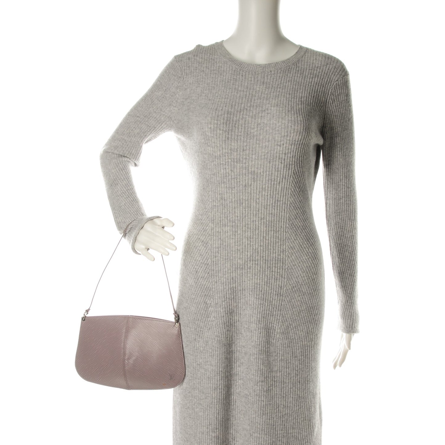 Epi Demi-Lune Pochette Lilac