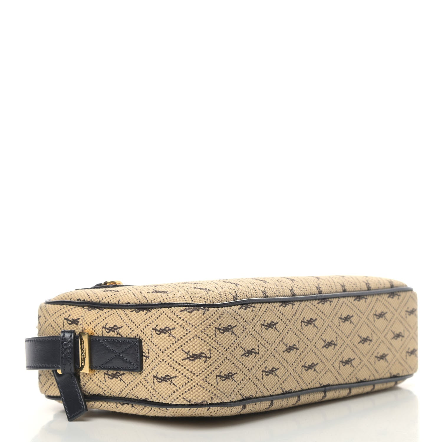 Saint Laurent Canvas Monogram All Over Camera Bag Beige 3 of 4