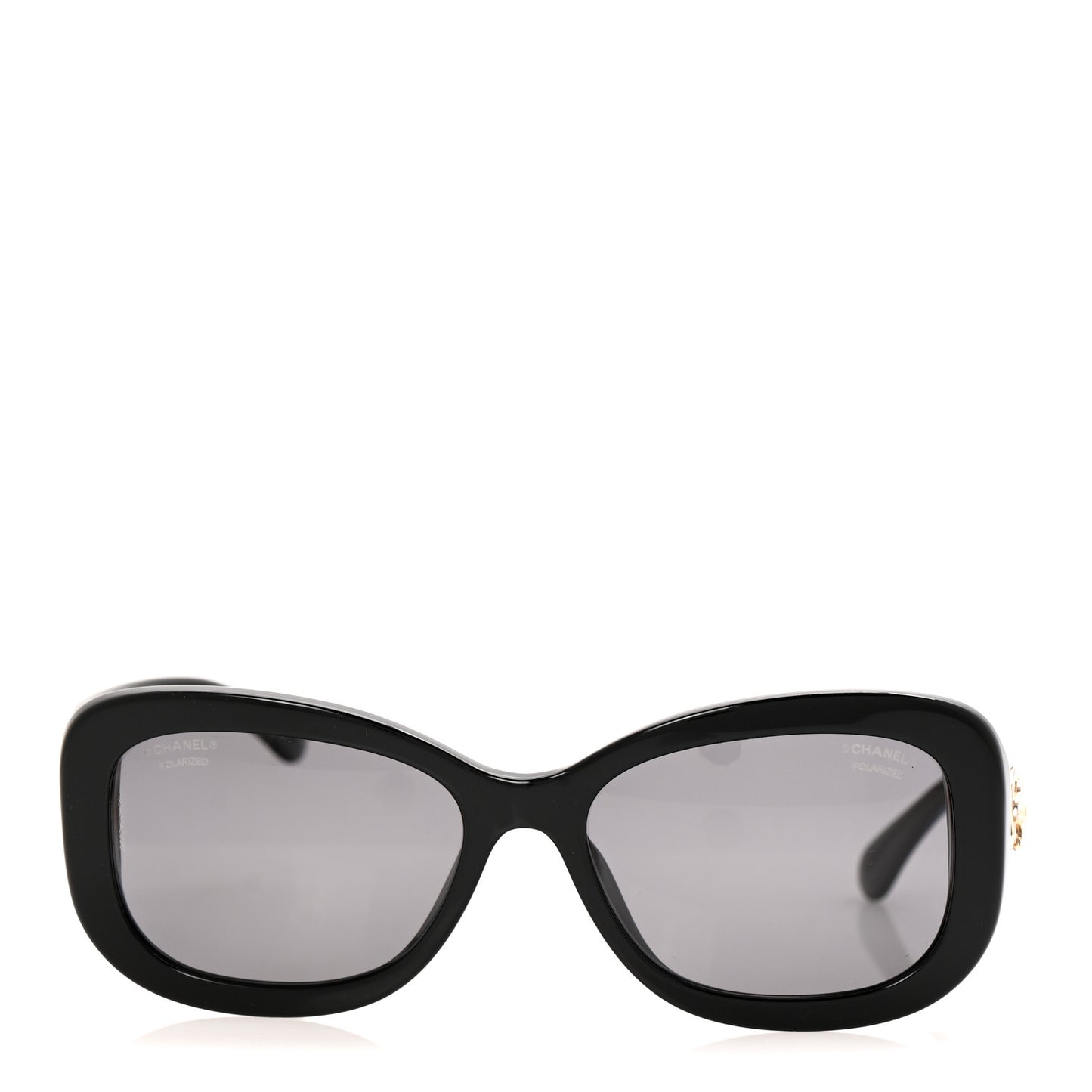 Acetate Polarized CC Sunglasses 5468-B-A Black