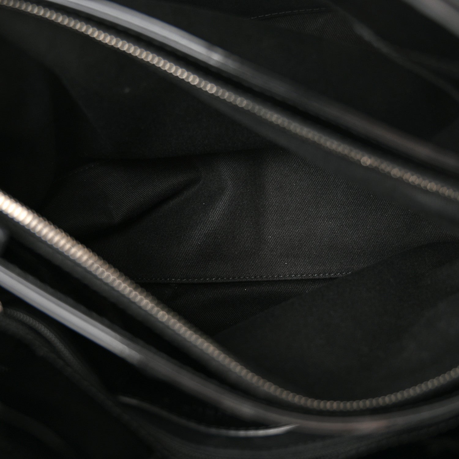 Chanel Patent Quilted Large Just Mademoiselle Bowling Bag Black 6 of 15