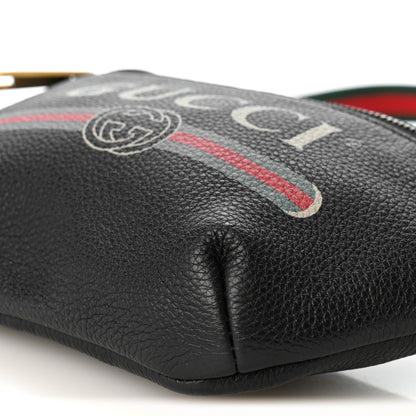 Gucci Grained Calfskin Small Logo Belt Bag Black 18 of 19