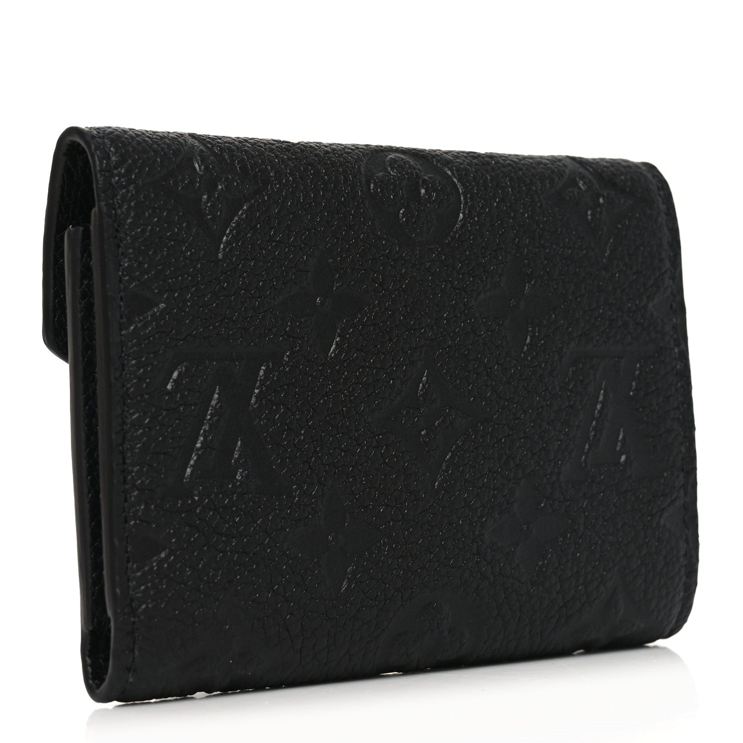 Louis Vuitton Empreinte Victorine Wallet Black 3 of 7