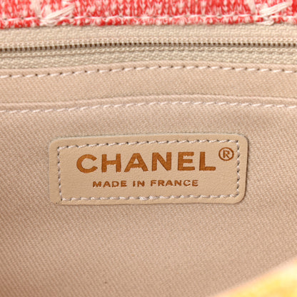 Chanel Jersey Quilted Medium Fabrics and Co Flap Multicolor 5 of 8
