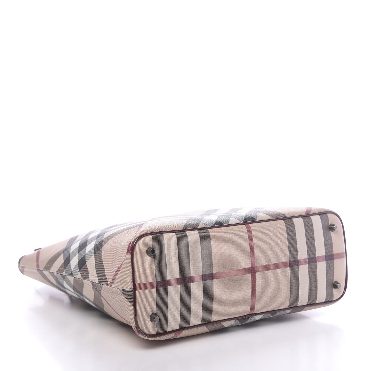 Supernova Check Regent Tote Berry Red