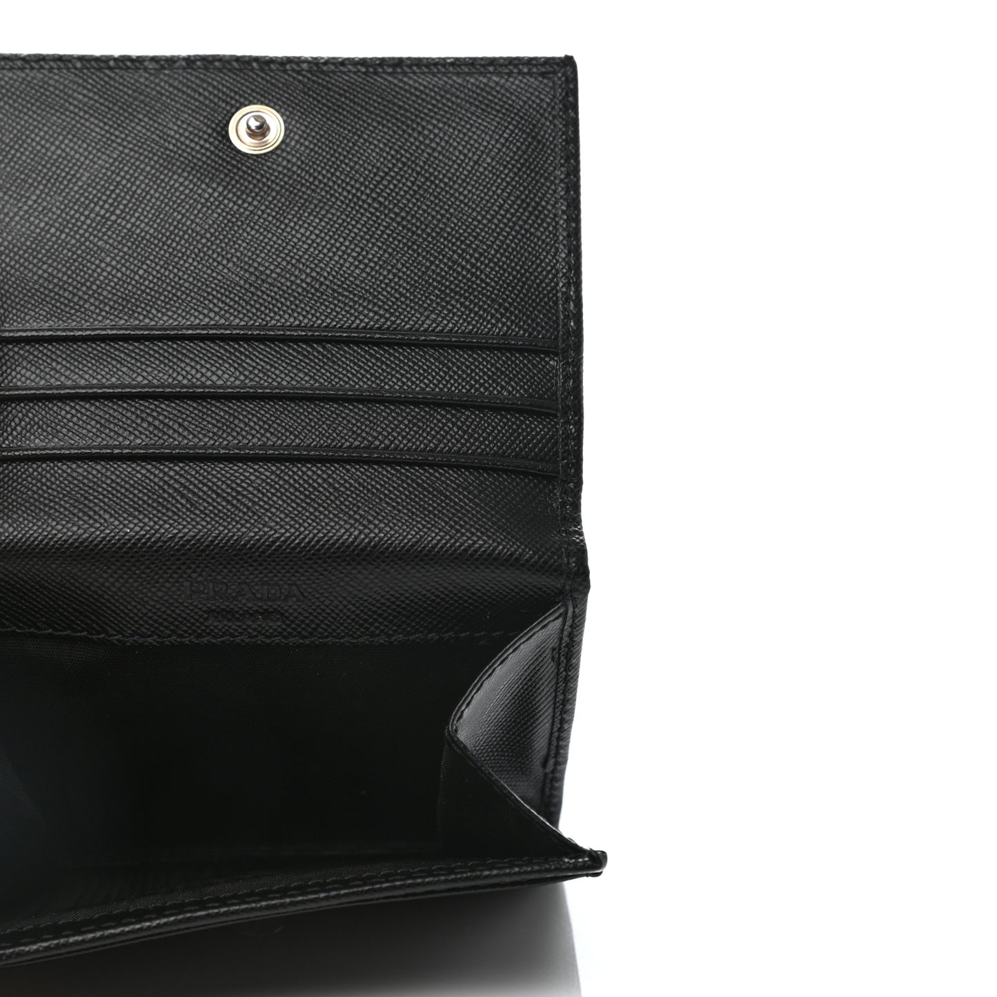 Saffiano Card Holder Black