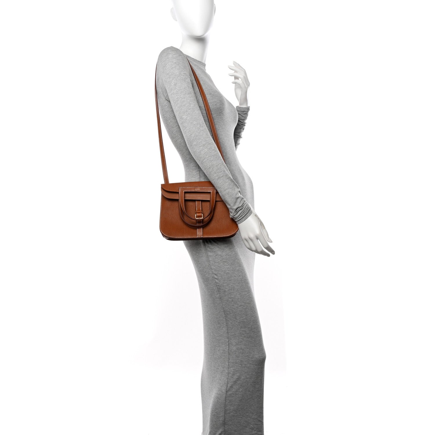 Hermes Barenia Faubourg Halzan 25 Fauve 2 of 12
