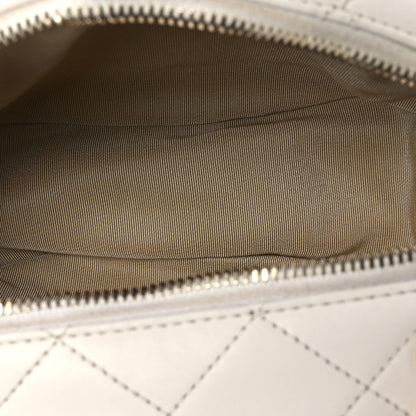 Chanel Lambskin Quilted Studded Case White 5 of 12